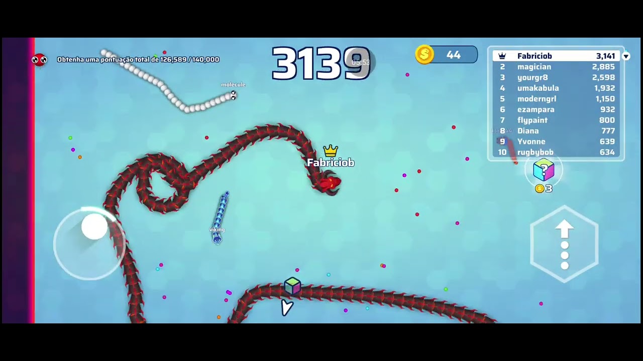 Jogando com minha nova cobra de serpente 🐍🐍🐍