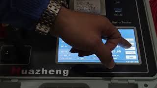 HZBB-10A Transformer Turns Ratio Test Equipment Operation Video