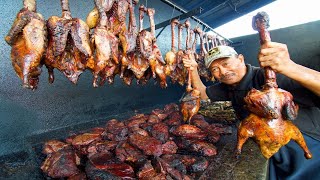 Malaysian Street Food - DUCK CURRY HEAVEN (Itik Salai) SPICY Street Food in Kuala Lumpur,  Malaysia