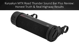 Kuryakyn MTX Road Thunder Sound Bar Plus Review: Honest Truth & Real Highway Results