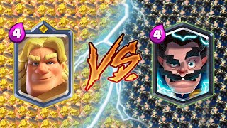 Den Knight Vs Electro Wizard - Clash Royale Challenge