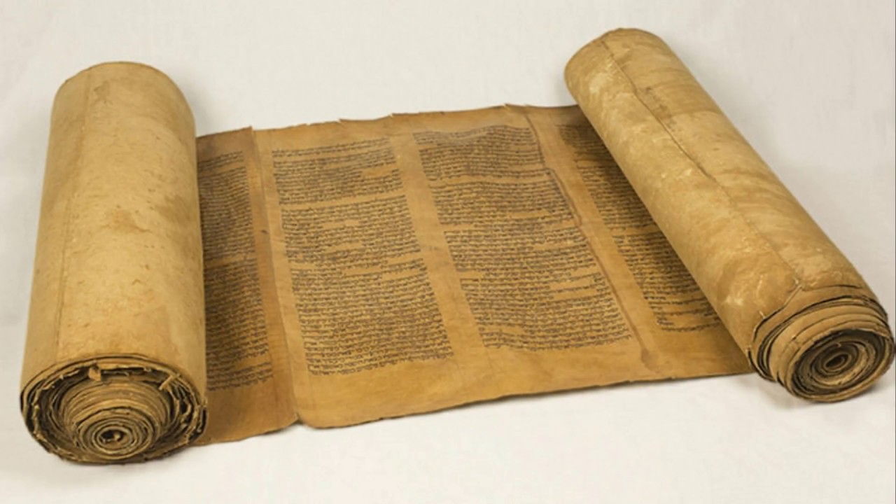 Construcción de la Biblia, división y partes. 49 rollos con 70 libros ...