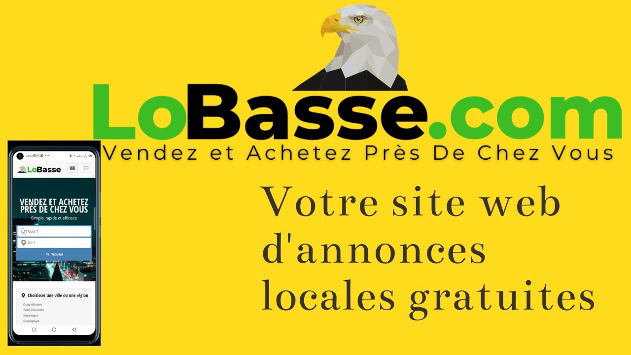 Lobasse.com, site web d'annonces locales gratuites 