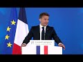 French president emmanuel macron reponds kurdistan24 question