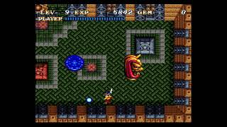 Stone Lion Heads - Soul Blazer Boss Battle
