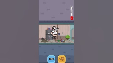 Rope jailbreak animation ‼️😅 #news #short #laugh #cartoon #animation #puzzlegame