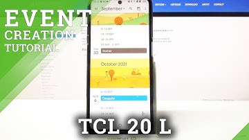 How to Add Event to Calendar on TCL 20 L - Create Reminder