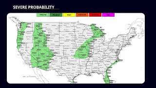 Heavy Rain and Thunderstorms Expected Across the Southwest