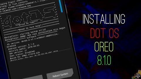 Installing dot os Oreo 8.1.0 on redmi 2/prime (not a review)