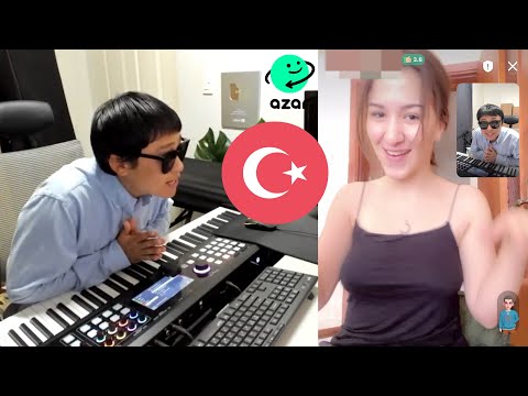 괜찮아요…? (한국 남자가 튀르키예 미녀에게 터키 메들리 쳤을 때 반응?!🇹🇷)