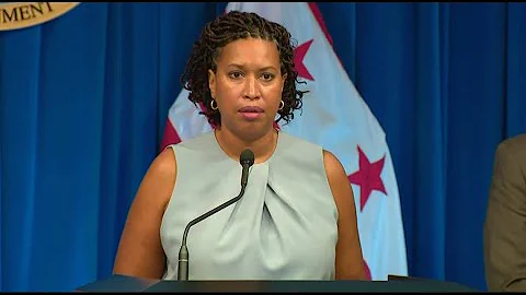 WATCH: Mayor Bowser accepts resignation of her Dep...