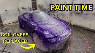 REBUILDING WRECKED PORSCHE CAYMAN PAINTING & REPLACING COIL OVERS by Niko Brothers 31,106 views 2 months ago 20 minutes