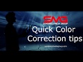 Ultra fast basic color correction tutorial for uav