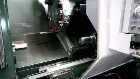 Haas DS30SSY sub-spindle transfer for demo