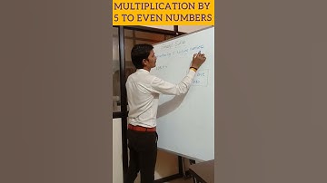 Multiplication by 5 to even numbers.