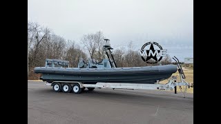 USMI 11 Meter Naval Special Warfare Rigid Inflatable Boat