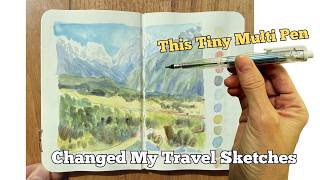 This Tiny Multi Pen Changed My Travel Sketches
