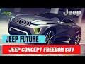 jeep company ki muscular concept electric car 😱 | jeep concept freedom suv #short #jeep #fact