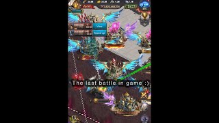 Last battle in Rise of the kings & Goodbye ROK 👊🏻 screenshot 1