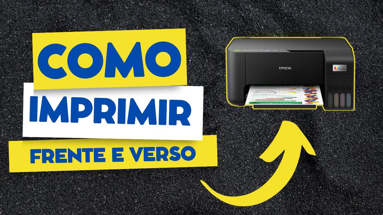 Como Imprimir Frente e Verso na Impressora Epson L3250 - YouTube