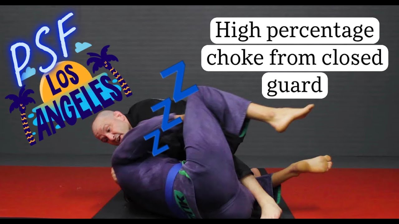 Best Closed Guard Chokes For White Belts YouTube