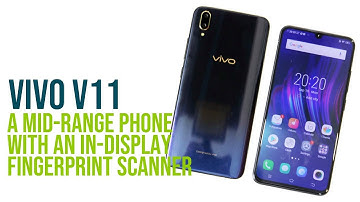 Vivo V11 Review: A mid-range phone with an In-display fingerprint scanner