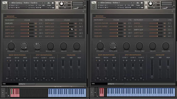 8Dio Century Orchestral Strings - Short Notes