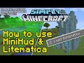 Comment utiliser le didacticiel des mods minihud et litematica fabric  simplement minecraft java edition 116