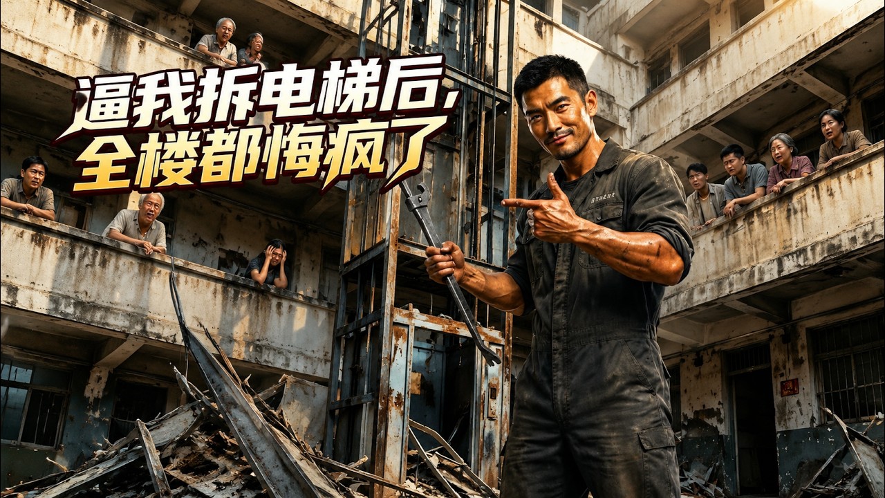 逼我拆電梯後，全樓都悔瘋了