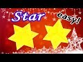 How to Make a Paper Star Easy but Cool | Origami Christmas Decorations DIY for Kids