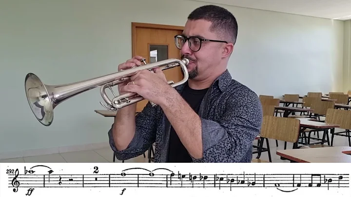 Shostakovich's 8th Symphony - Trumpet excerpt - Da...