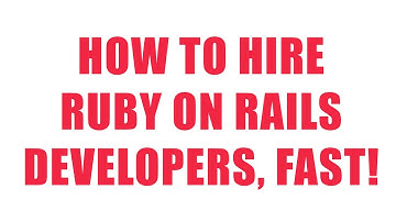 How to Hire Ruby on Rails Developers in Knoxville