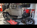 1930 Ford Model A Sport Coupe hot rod build project
