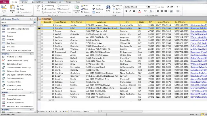 How to repair and maintain database in Microsoft Access