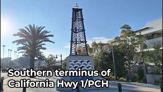 Pacific Coast Highway start at Dana Point, CA + history of surfing