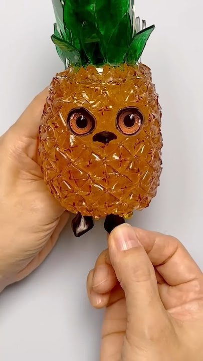 ⏪⏪⏪Reverse Play🍍🦉Pineapple Owl Squishy DIY with Nano Tape!