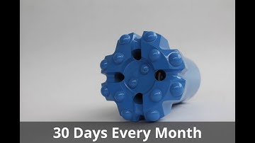 T51 retrac thread button bit, button drill bit for rock drilling tools