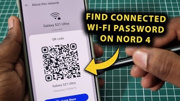 How To Find The Connected Wi-Fi Password On OnePlus Nord 4 | Saved Networks