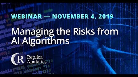 Managing the Risks from AI Algorithms. a virtual panel with Dan Shapiro and Khaled El Emam