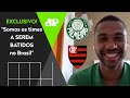 "TÁ TODO MUNDO PENSANDO NESSE JOGO" Veja o que WESLEY disse sobre a final PALMEIRAS x FLAMENGO!