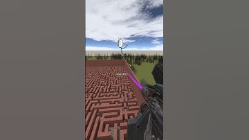 Destroying Stickmin in Big Maze Nextbot Gmod