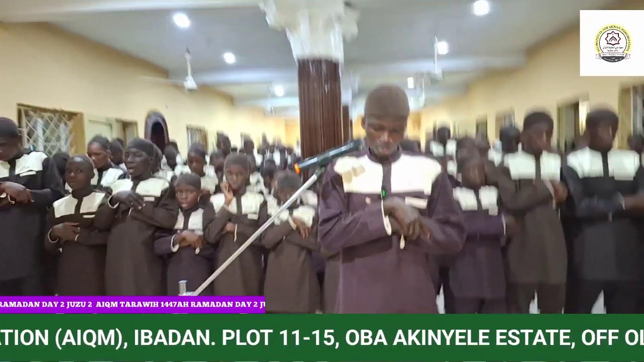 Live streaming of AIQM Tarawih 1447AH RAMADAN DAY 2 JUZU 2