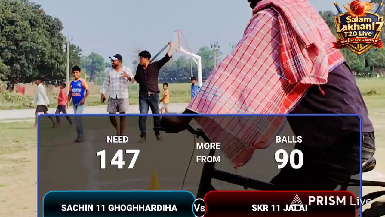 SKR 11 JALAI VS SACHIN 11 GHOGHHARDIHA
LATE VIDESHWAR GUNESHWAR MEMORIAL CUP