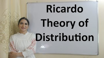 Ricardo Theory of Distribution