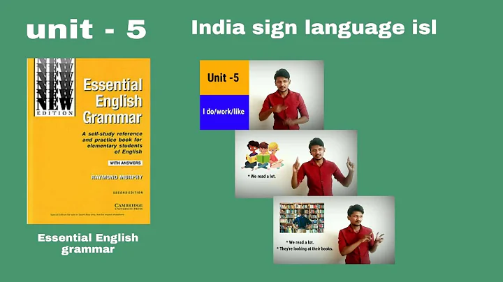 Essential English grammar unit - 5  ( l do / work / like )