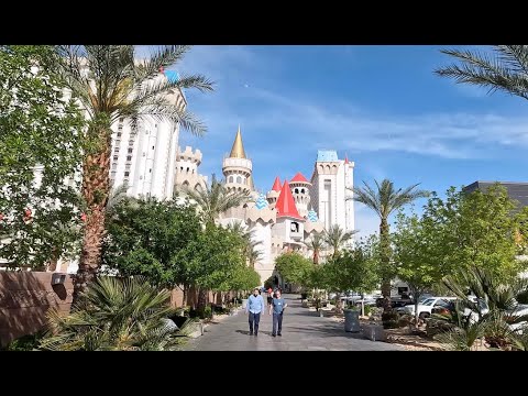 Video: Excalibur Hotel and Casino Las Vegas (Recenzija)