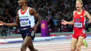 Mo Farah Wins Mens 5000m Gold Medal 2012 London Olympics