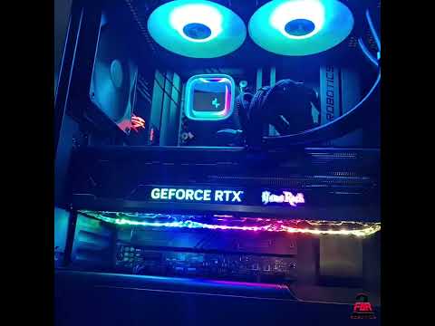 RTX 4080, 13700K, NZXT H5 Flow, by 2FR Gaming PCs #shorts #ytshorts #pcbuild #2farrobotics #2fartech