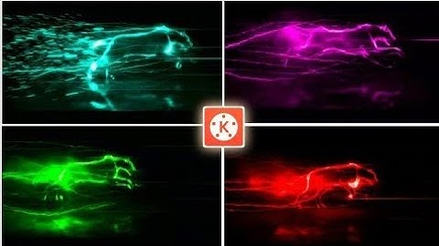 How to Make Running  panther Intro in Kinemaster ☝️