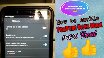 How to enable YouTube Dark mode No root no apk | Officially way to enable YouTube Dark mode 100%✓✓✓✓